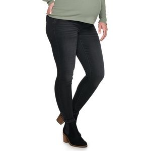 NWT Sonoma Maternity Over-The-Belly Skinny Jegging Black Size 2, 8, 14